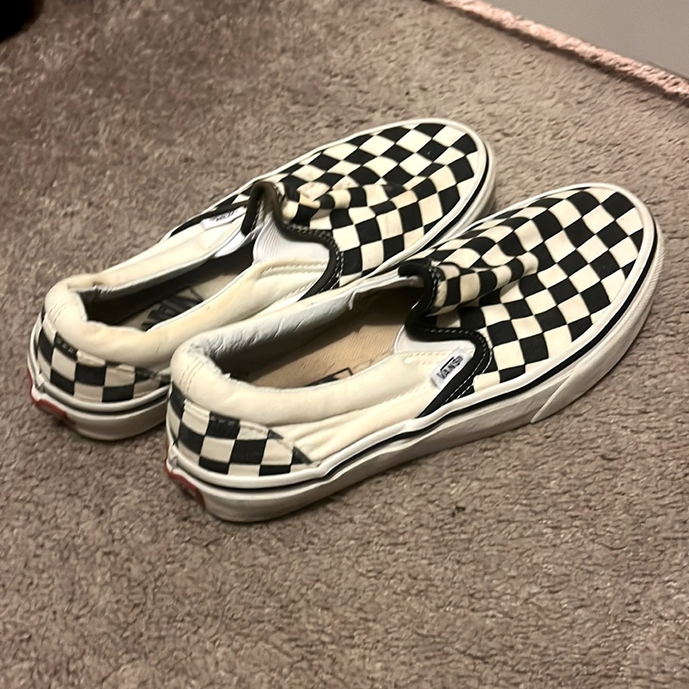 Checkered Vans